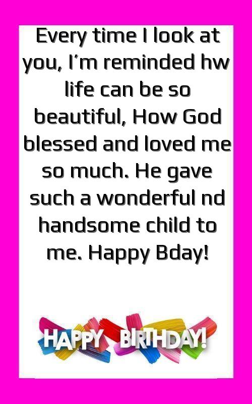 happy birthday wishes for son from father